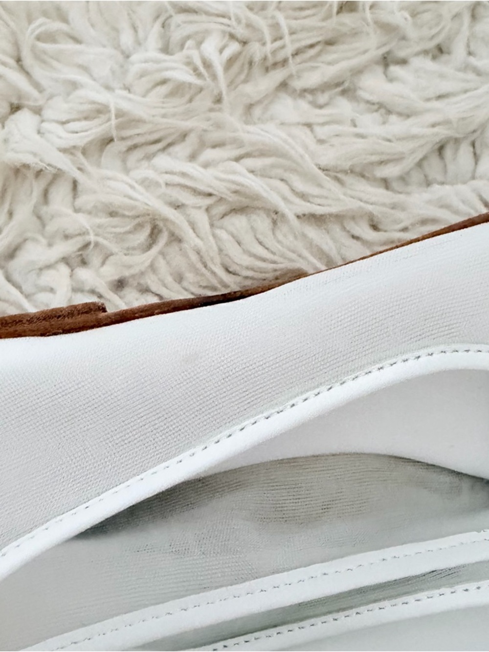 Dear Frances Balla Mesh Ballet Flats - White - Picture 5 of 10